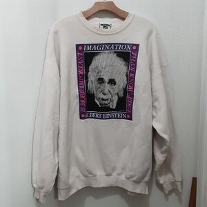 Vintage LEE x ALBERT EINSTEIN Ultraweight Crew Pullover Sweatshirt